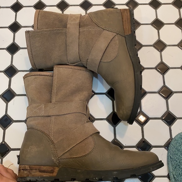 Sorel leather combat boots - Picture 2 of 7